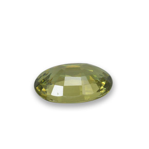 Granato demantoide naturale verde da 0,54 ct, taglio ovale, VS