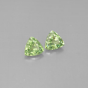 Granato demantoide naturale verde da  ct, trillion, VS