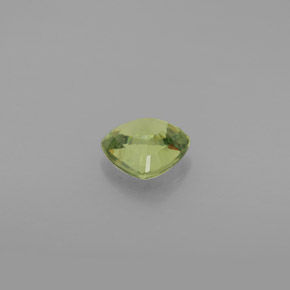 Granato demantoide naturale verde da 0,68 ct, trillion, VVS-VS