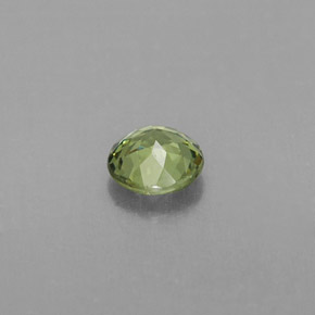 Granato demantoide naturale verde da 0,47 ct, taglio rotondo, VVS-VS