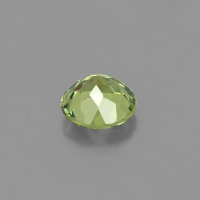 Granato demantoide naturale verde da 0,47 ct, taglio rotondo, VS