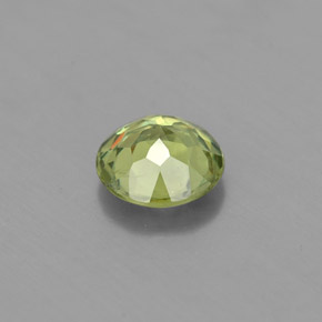 Granato demantoide naturale verde da 0,63 ct, taglio rotondo, VS-SI