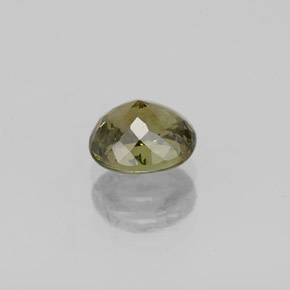 Granato demantoide naturale giallo da 1,36 ct, taglio ovale, VS-SI