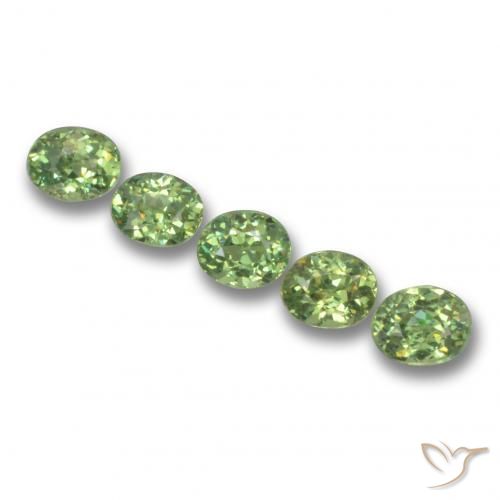 1.84ctw Naturale Verde caldo Granato demantoide, Ovale, VS