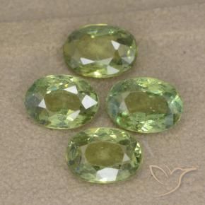 Gemme di Granato demantoide Verde foresta naturale da 2.14 ct, Ovale, VS