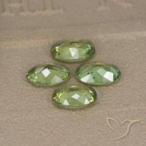 Gemme di Granato demantoide Verde foresta naturale da 2.14 ct, Ovale, VS