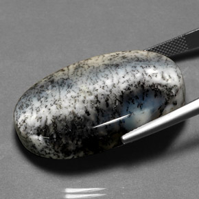 Agata dendritica Multicolore naturale da 41.48 ct, Taglio ovale, Opaco