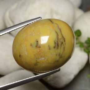 Agata dendritica Multicolore naturale da 27.27 ct, Taglio ovale, Opaco