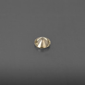 Diamante naturale giallo da 0,14 ct, taglio rotondo, VS