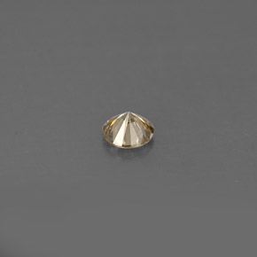 Diamante naturale giallo da 0,17 ct, taglio rotondo, VVS-VS