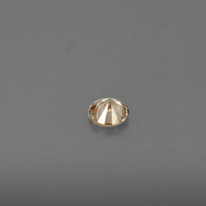 Diamante naturale giallo da 0,14 ct, taglio rotondo, VS