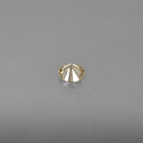 Diamante naturale giallo da 0,15 ct, taglio rotondo, VS