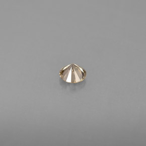 Diamante Color champagne naturale da 0.15 ct, Taglio rotondo, VS