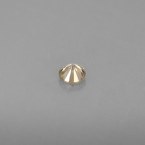 Diamante naturale giallo da 0,16 ct, taglio rotondo, VS