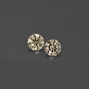 Diamante naturale giallo da  ct, taglio rotondo, VS