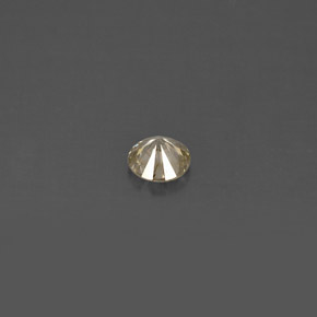 Diamante Color champagne naturale da 0.17 ct, Taglio rotondo, VS