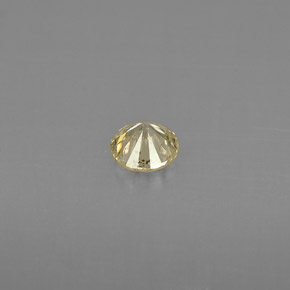 Diamante naturale champagne da 0,22 ct, taglio rotondo, VS
