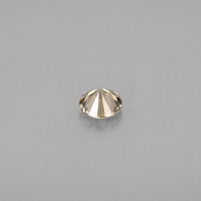 Diamante naturale giallo da 0,23 ct, taglio rotondo, VS
