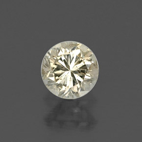 Diamante naturale giallo da 0,23 ct, taglio rotondo, VS