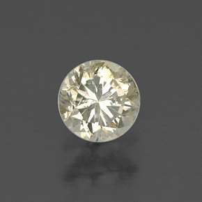 Diamante naturale giallo da 0,23 ct, taglio rotondo, VS
