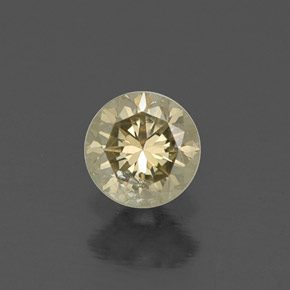 Diamante naturale giallo da 0,23 ct, taglio rotondo, VS-SI