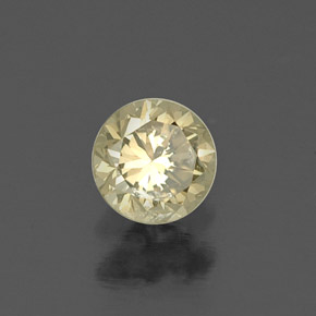 Diamante naturale giallo da 0,23 ct, taglio rotondo, VS-SI