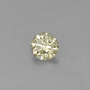 Diamante Color champagne naturale da 0.22 ct, Taglio rotondo, VVS-VS