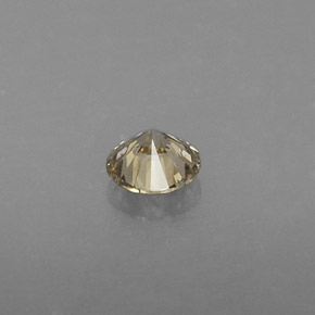 Diamante naturale giallo da 0,24 ct, taglio rotondo, VS