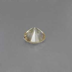 Diamante Color champagne naturale da 0.18 ct, Taglio rotondo, VS