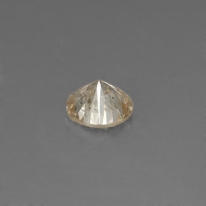 Diamante naturale giallo da 0,17 ct, taglio rotondo, VS