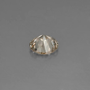 Diamante naturale giallo da 0,16 ct, taglio rotondo, VS