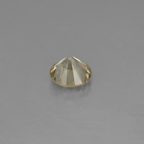Diamante Color champagne naturale da 0.16 ct, Taglio rotondo, VS