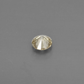 Diamante naturale giallo da 0,13 ct, taglio rotondo, VS