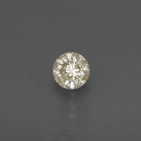 Diamante Color champagne naturale da 0.15 ct, Taglio rotondo, VS