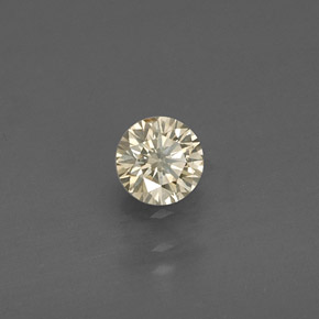 Diamante Color champagne naturale da 0.17 ct, Taglio rotondo, VS