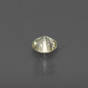 Diamante naturale giallo da 0,20 ct, taglio rotondo, VS