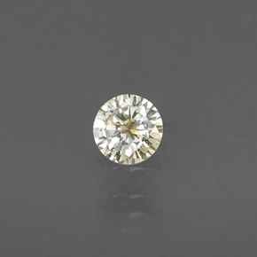 Diamante naturale giallo da 0,15 ct, taglio rotondo, VS