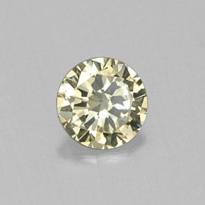 Diamante Color champagne naturale da 0.13 ct, Taglio rotondo, VS