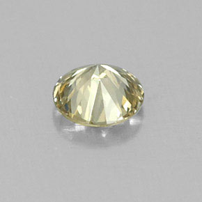 Diamante Color champagne naturale da 0.13 ct, Taglio rotondo, VS