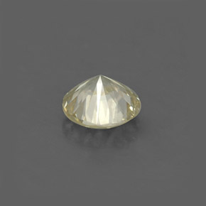 Diamante naturale giallo da 0,17 ct, taglio rotondo, VS