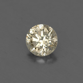 Diamante naturale giallo da 0,20 ct, taglio rotondo, VS-SI