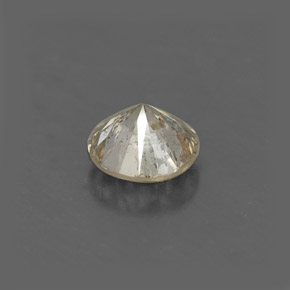 Diamante naturale giallo da 0,20 ct, taglio rotondo, VS-SI