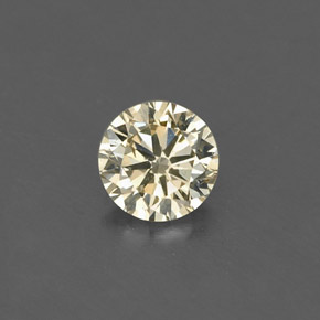 Diamante Color champagne naturale da 0.15 ct, Taglio rotondo, VS