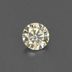 Diamante Color champagne naturale da 0.15 ct, Taglio rotondo, VS