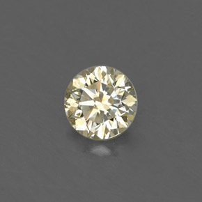 Diamante Elegante champagne naturale da 0.15 ct, Taglio rotondo, VS