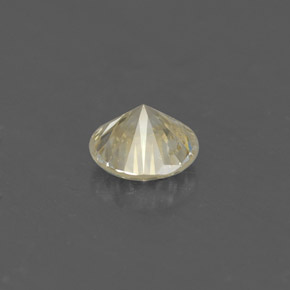 Diamante Elegante champagne naturale da 0.15 ct, Taglio rotondo, VS
