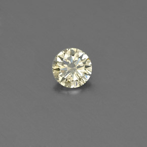 Diamante naturale giallo da 0,15 ct, taglio rotondo, VS