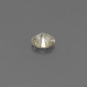 Diamante naturale giallo da 0,15 ct, taglio rotondo, VS