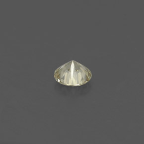 Diamante naturale giallo da 0,14 ct, taglio rotondo, VS