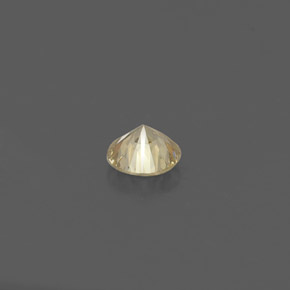 Diamante Elegante champagne naturale da 0.13 ct, Taglio rotondo, VS